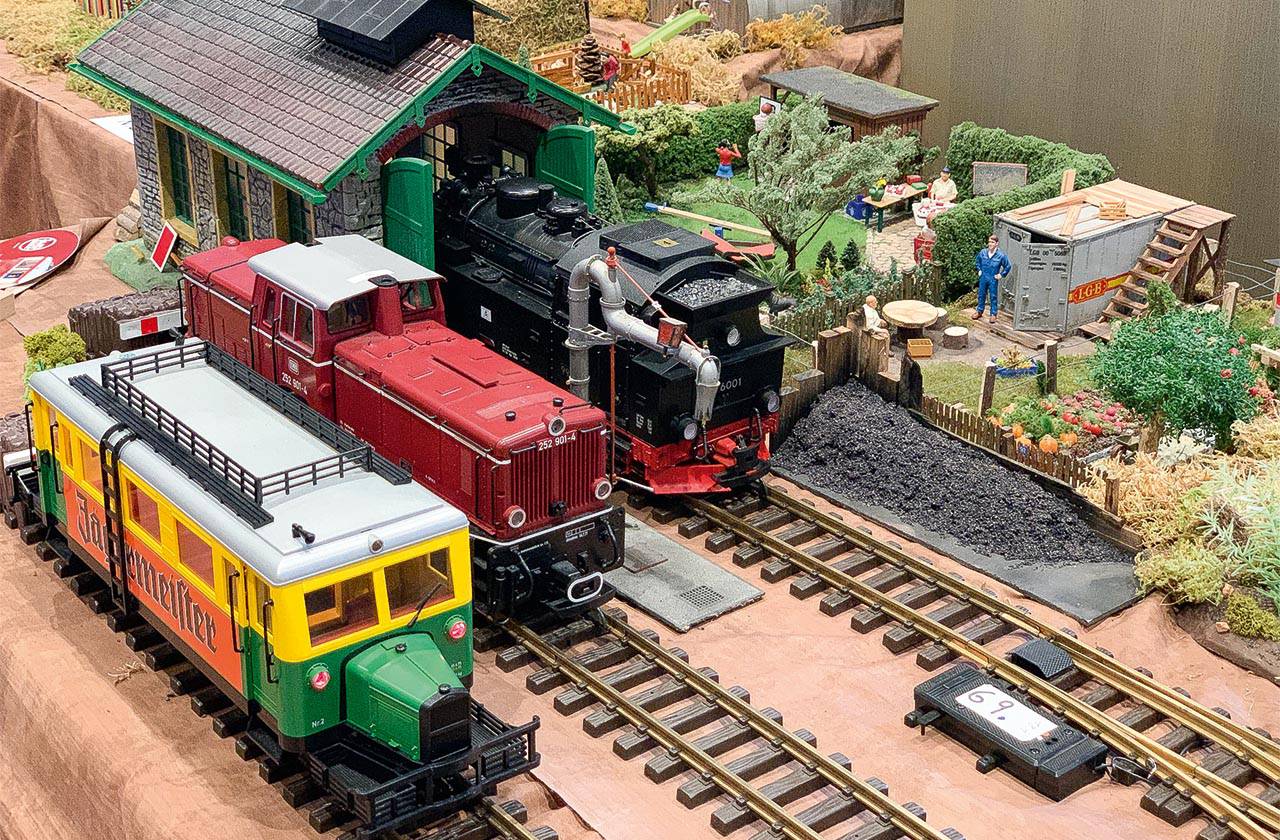 LGB Modelleisenbahn in der Kreuzkirche